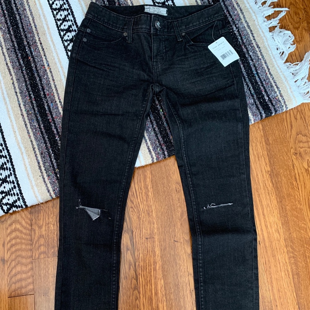 Free People Distressed Jeans NWT